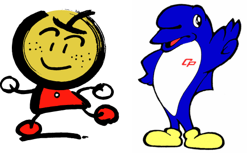 なし坊、警察ロゴコラボ