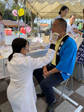 明海大学生の歯科口腔チェック