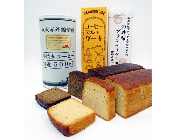 コーヒーと洋菓子