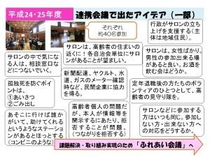 連携会議で出た意見やアイデアの一部