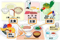 バランスの良い食事