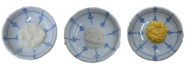 豆腐と白身魚と卵黄のペースト