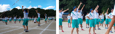 運動会（白井中）