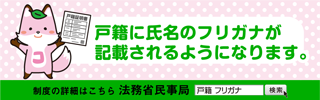 戸籍氏名フリガナ