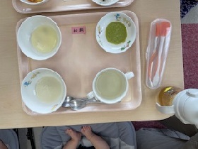 離乳食初期の写真