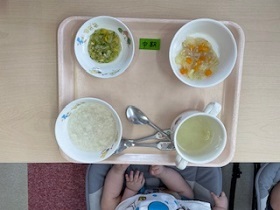 離乳食初中期の写真
