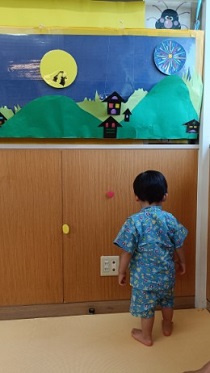 テグスをひっぱると花火がでるしかけ