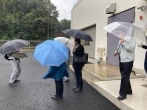 配水場の様子