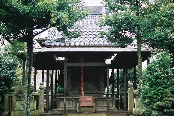 (画像)富塚鳥見神社本殿(市指定文化財)その1