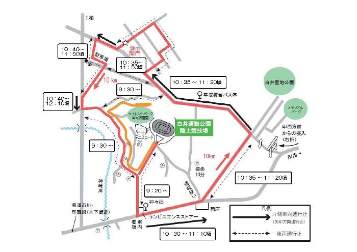 交通規制図