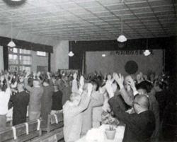 白井町制施行記念式典・役場庁舎落成式（1946年9月）