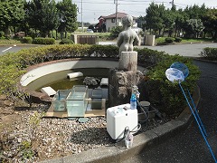 清掃前