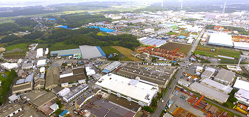しろいの工業団地