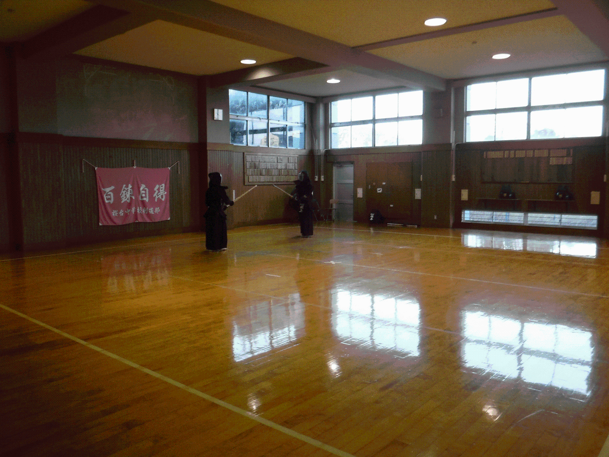 剣道部の風景