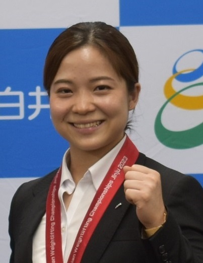 鈴木梨羅選手（重量挙げ）