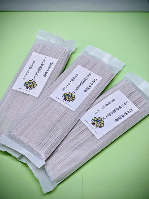 しろい環境塾五割そば