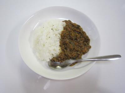 夏野菜のキーマカレー