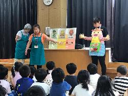 エプロンシアターの様子