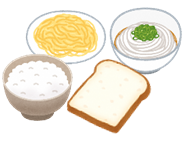 ごはんパンめん
