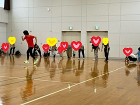 よーいドン！で走る写真