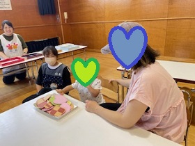 お店屋さんごっこの様子