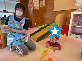 先生とのツーショット写真