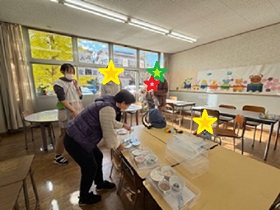 栄養相談様子の写真