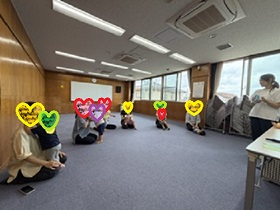 最初のお集りの写真