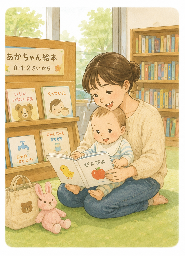 図書館での読み聞かせ