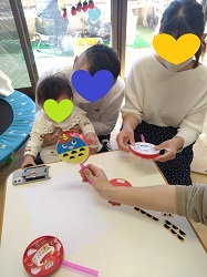 鬼のでんでん太鼓作り1-2