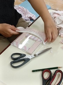 フレーム製作中
