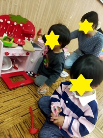 料理するこども