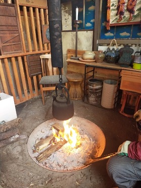 かまどの火