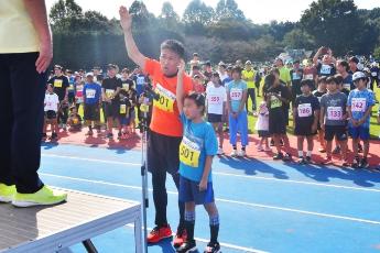 選手宣誓の様子です。