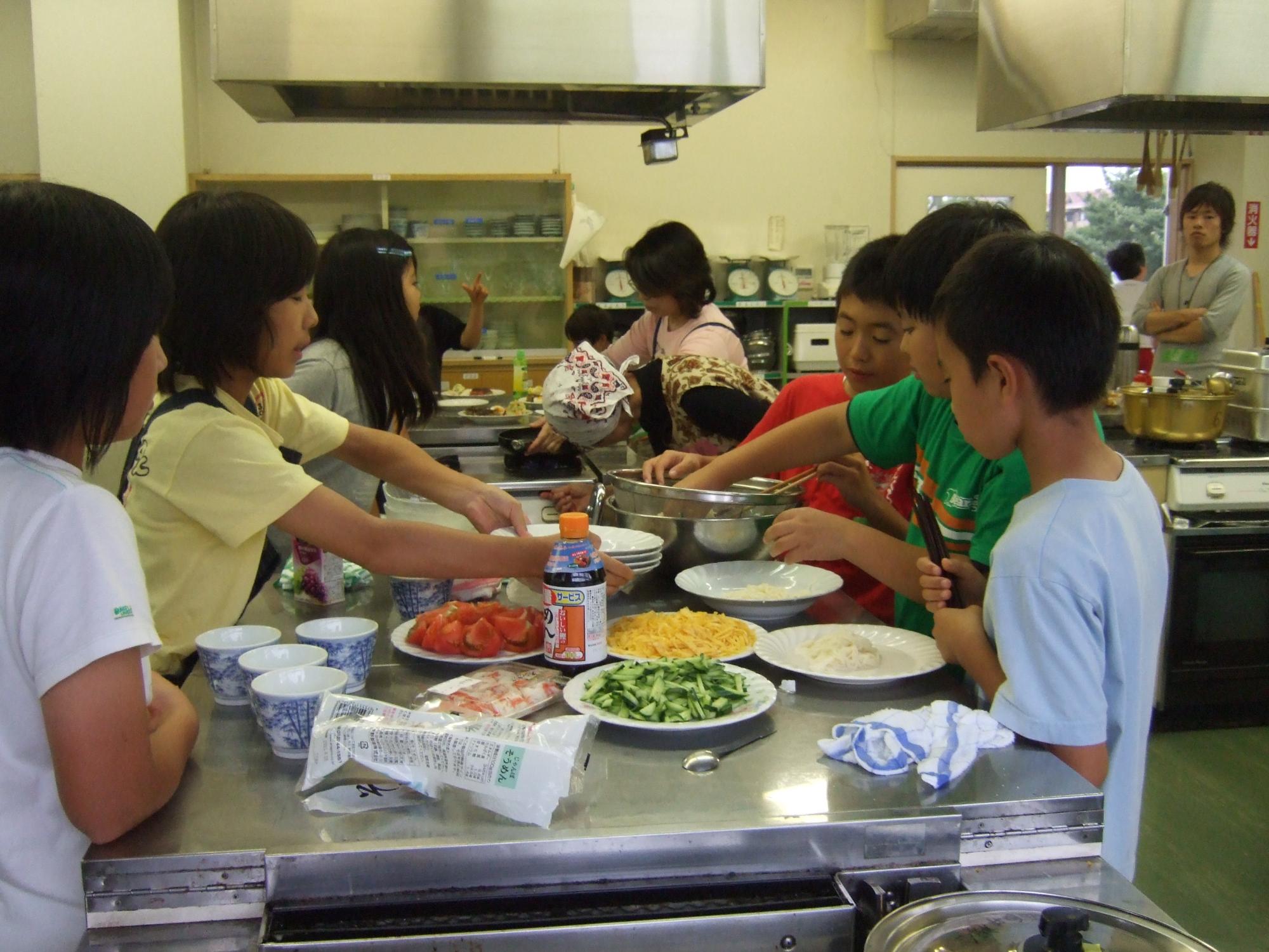 通学合宿の様子