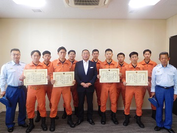 印西地区消防組合救助大会