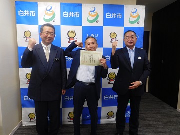 自衛官募集相談員委嘱状交付式