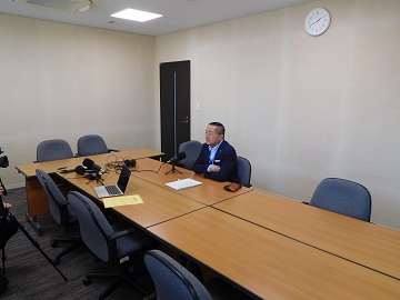 「市長のホンネ」取材