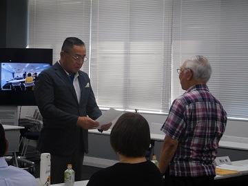 白井市障害者計画策定委員会委嘱状交付式