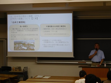 市長講話の様子