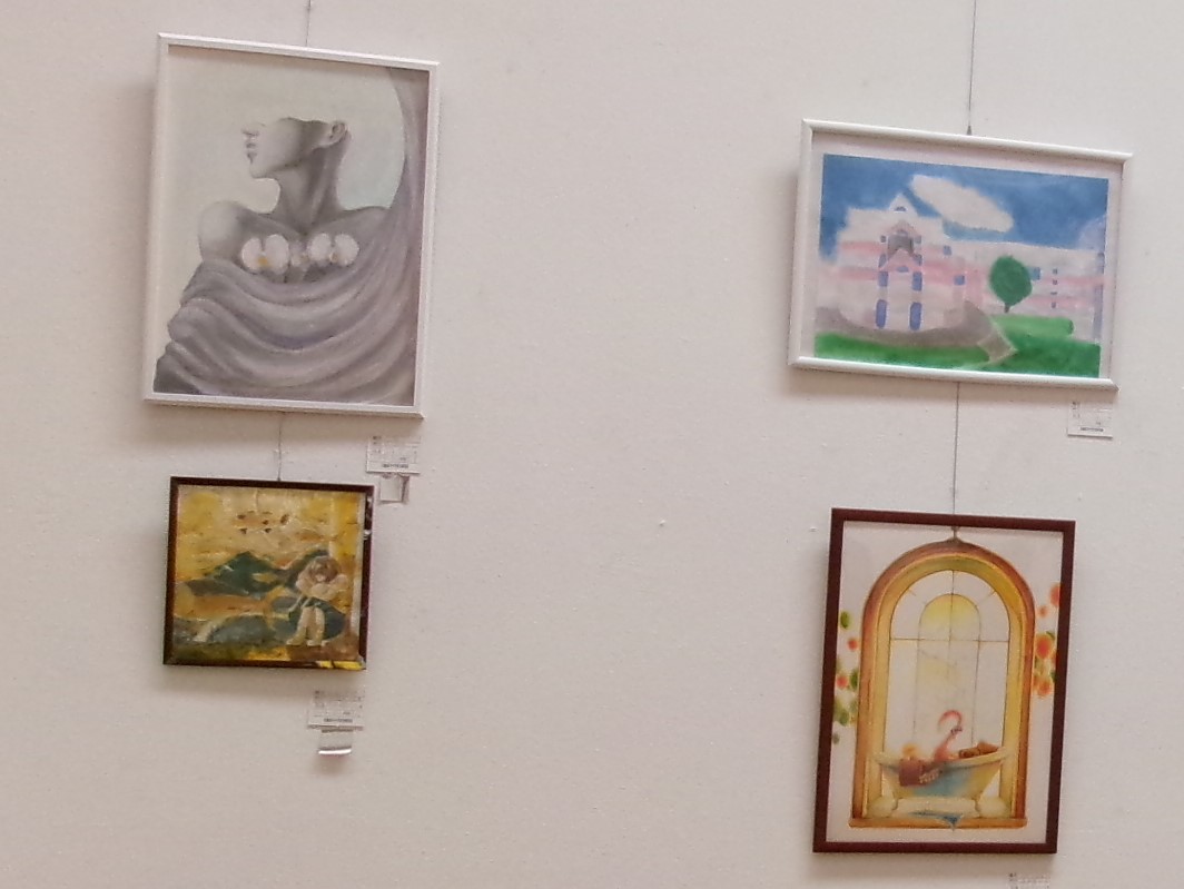 印旛郡市中学校美術部展1