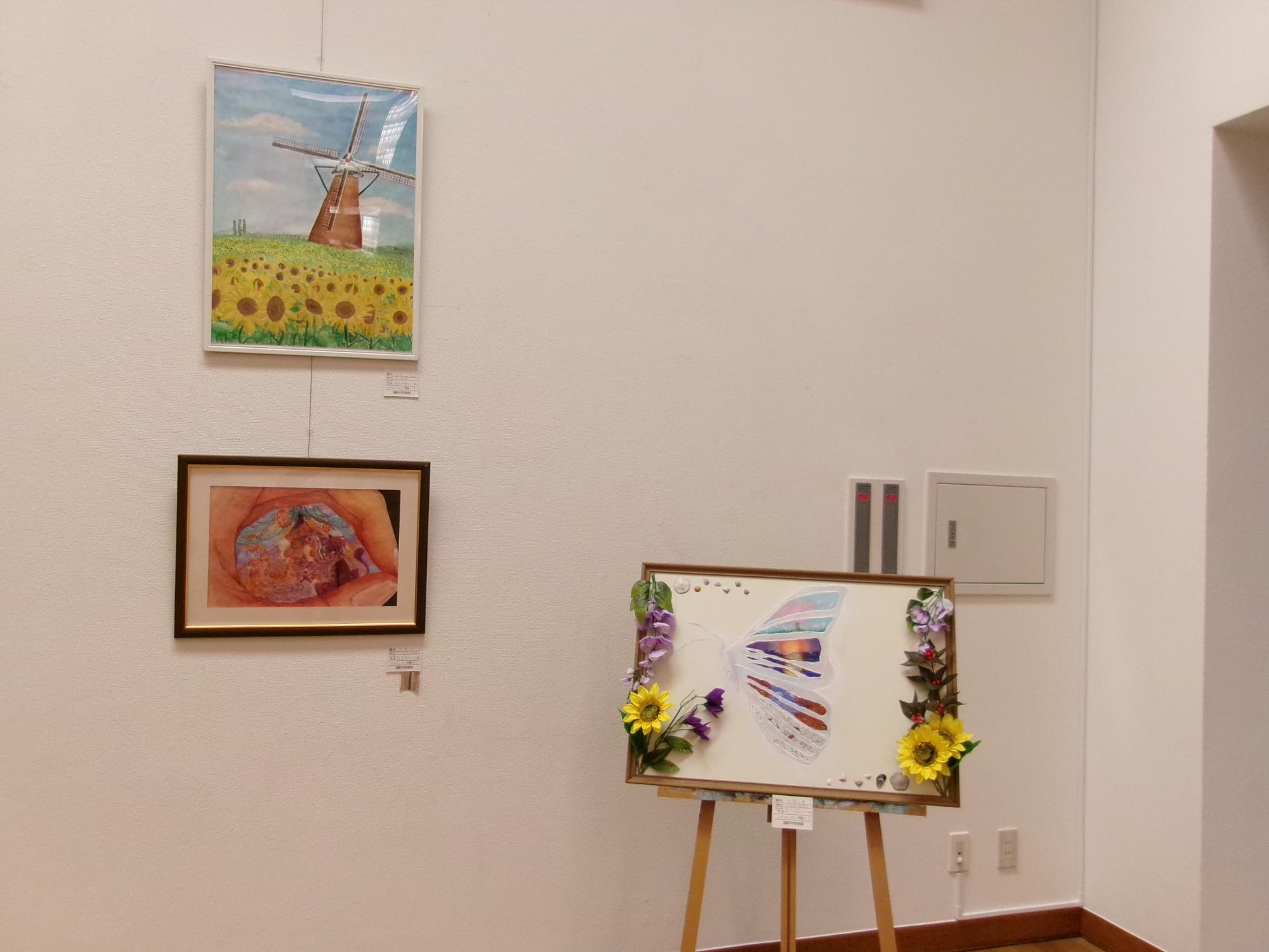 印旛郡市中学校美術部展2