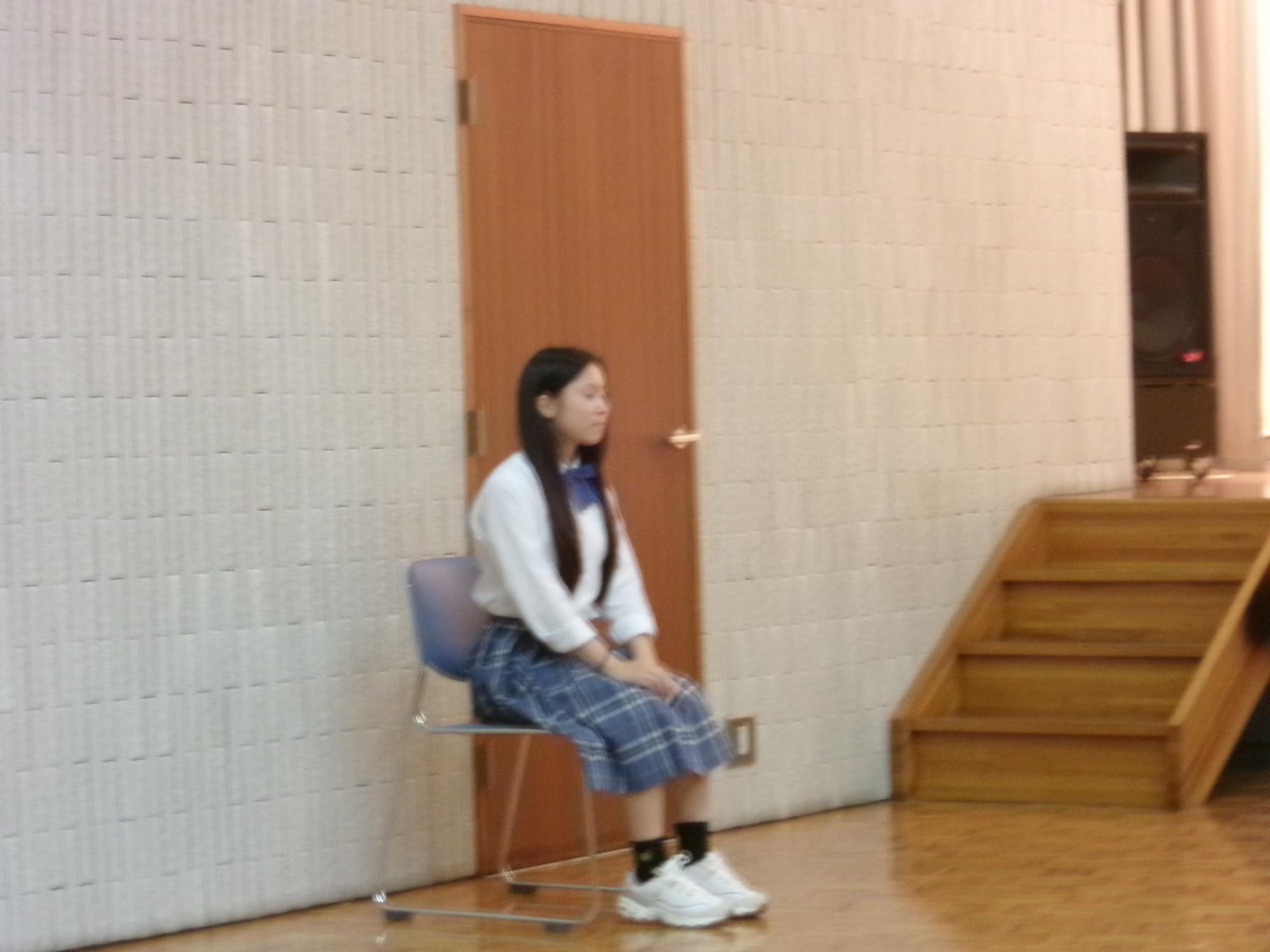 印旛郡市中学校英語発表会1