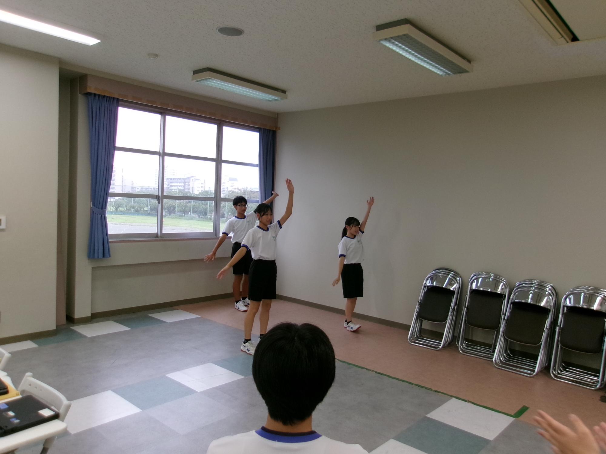 応援練習
