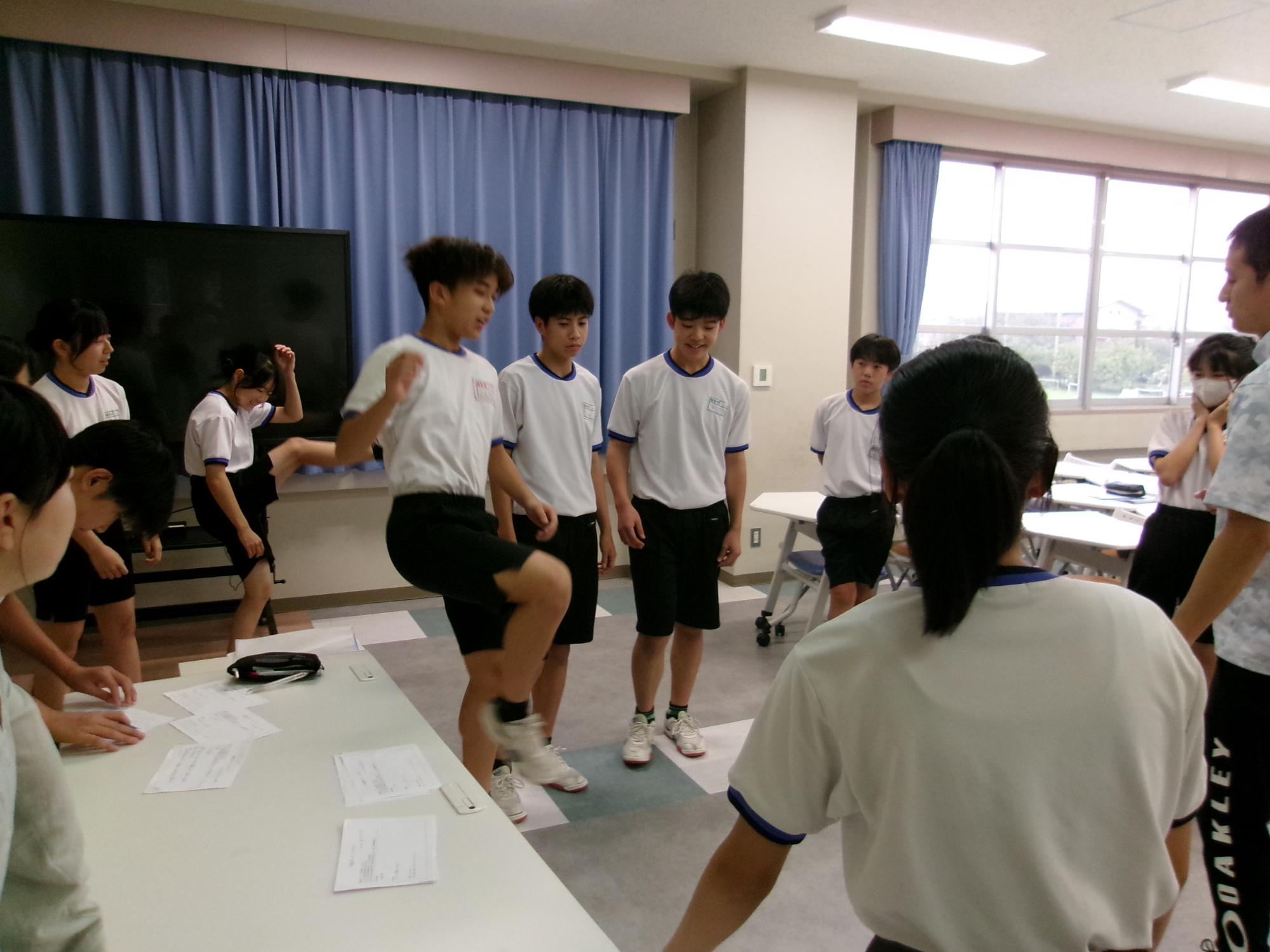 応援練習2